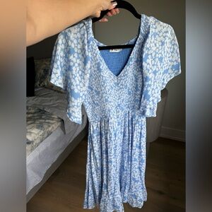 Pink blush maternity dress S